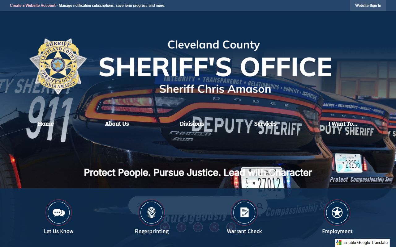 Cleveland County Sheriff website Cleveland County Recent Arrests