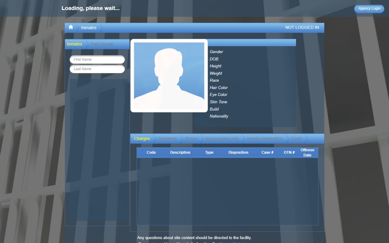 Bluhorse main inmate portal Comanche County Recent Arrests