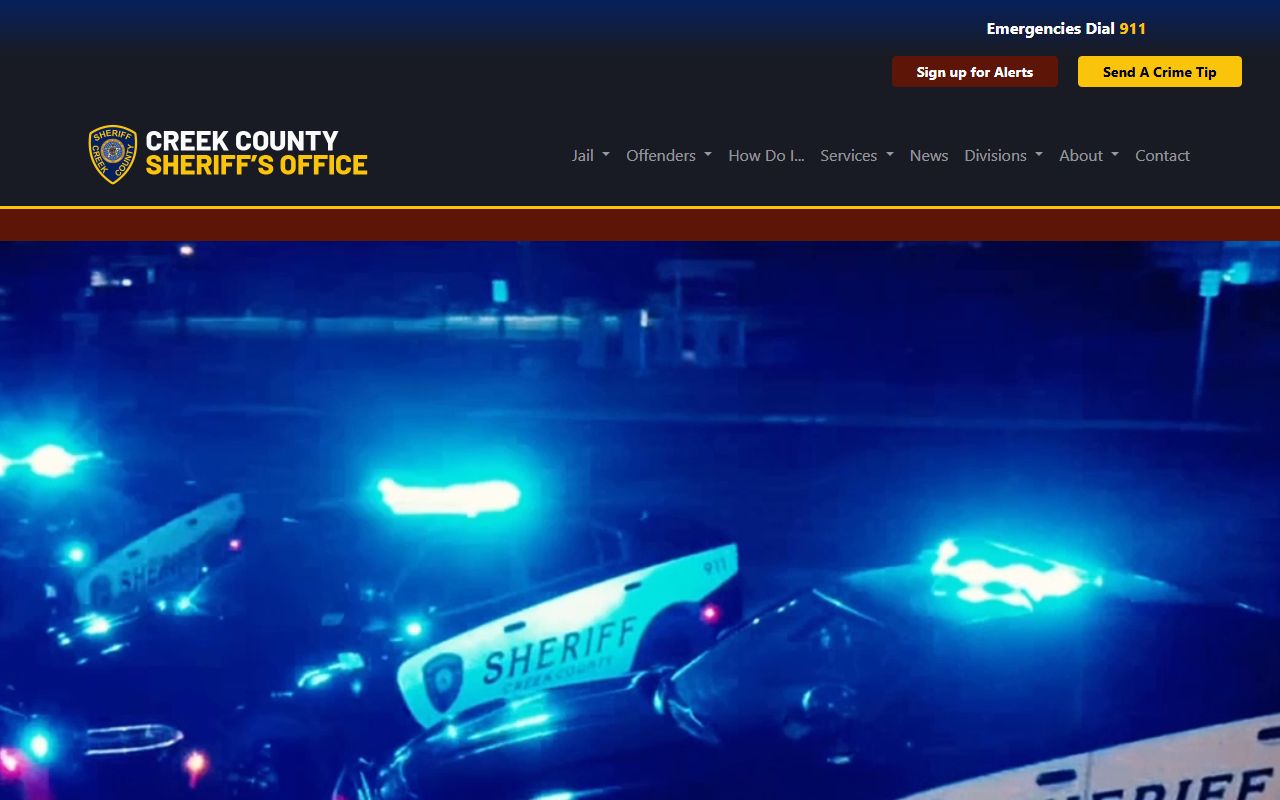 Creek County Sheriff website Creek County Recent Arrests