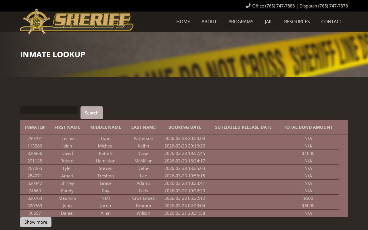 Delaware County Sheriff inmate lookup portal Delaware County Recent Arrests