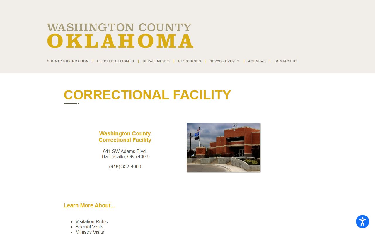 Washington County recent arrests detention center