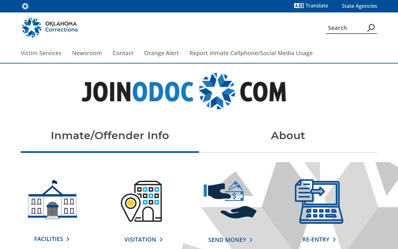 Oklahoma Department of Corrections Recent Arrests