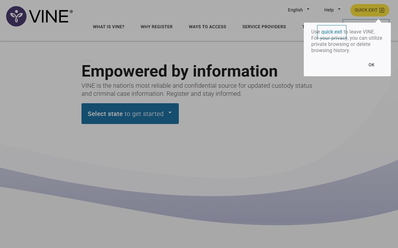 VINE Victim Notification Oklahoma Recent Arrests